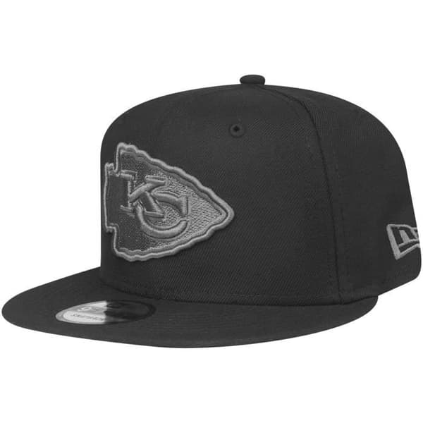Snapback-keps New Era 9Fifty - Kansas City Chiefs svart - Herr - 100% ull