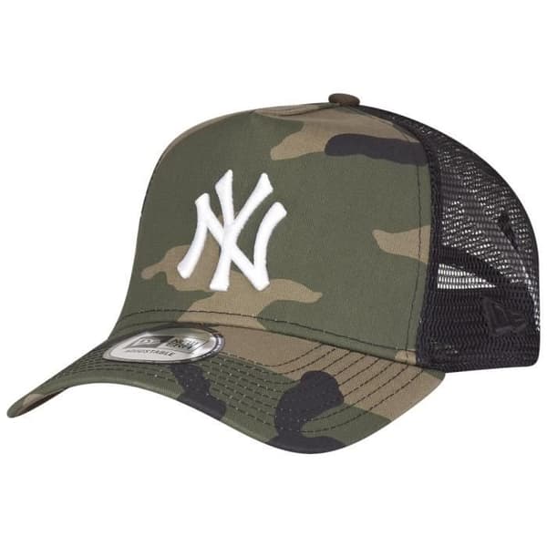 Casquette Trucker - New Era - New York Yankees - trä camo - One size - Urban stil