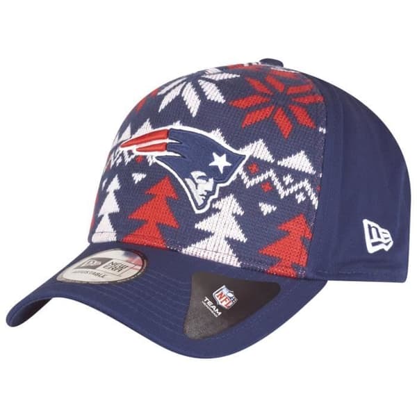 Truckerkeps - New Era - New England Patriots - Julmotiv - Justerbar snapback - Vinter
