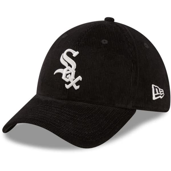 Stretch cap New Era 39Thirty CORDE Chicago White Sox - Svart - Herr