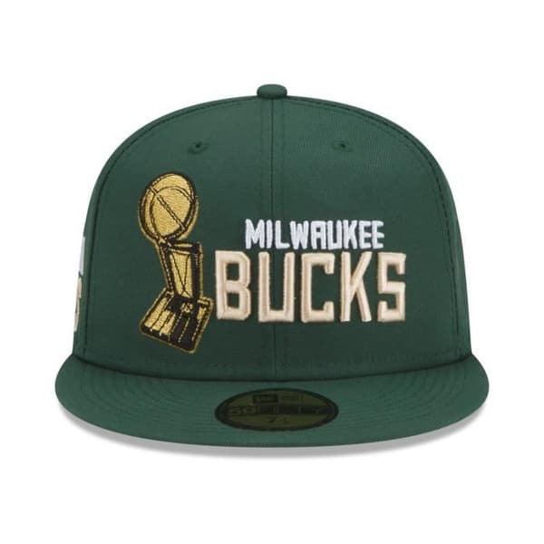 Ny Era 59Fifty Fitted Kappa - NBA MÄSTARE Milwaukee Bucks