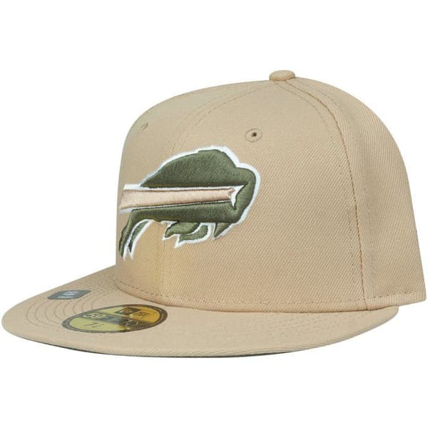New Era 59Fifty Fitted Cap ÅRSJUBLIEUM NFL Team beige gevär