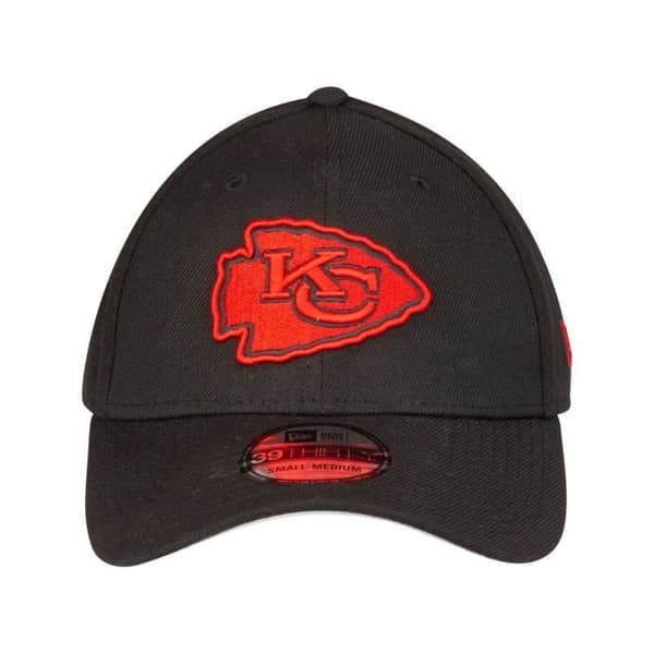 Stretch cap New Era 39Thirty - Kansas City Chiefs svart röd - Herr