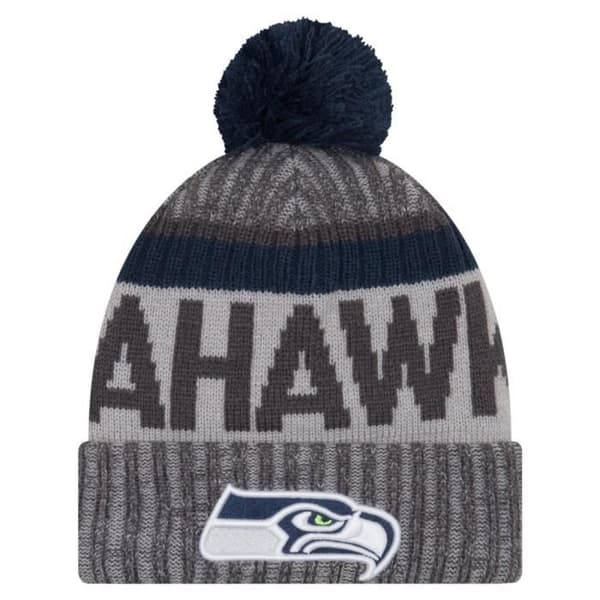 Chapeau - New Era - NFL SIDELINE 2017 - Seattle Seahawks - Fleecefodrad - Vinter