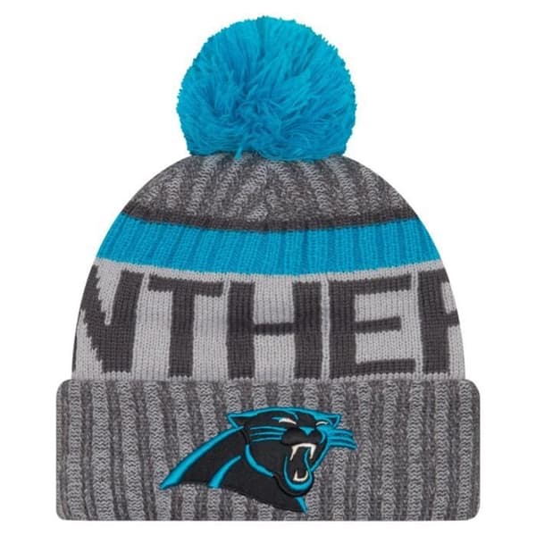 Vintermössa New Era NFL SIDELINE 2017 - Carolina Panthers - Svart - Sportkläder