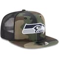 Miniatyrbild 2 av 4: New Era 9Fifty Mesh Snapback Cap Seattle Seahawks trä camo
