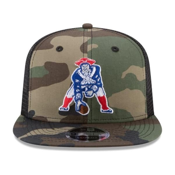 Keps - New England Patriots - 9FIFTY - Camo - En storlek - Trucker Mesh