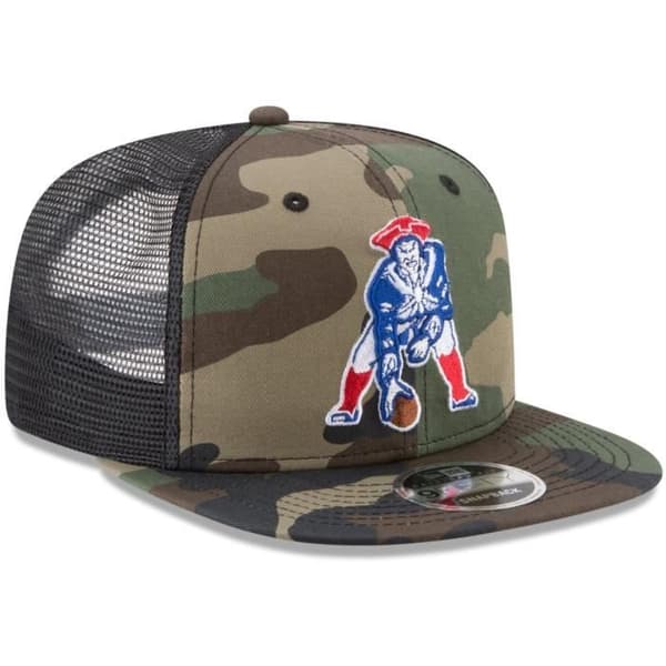 Keps - New England Patriots - 9FIFTY - Camo - En storlek - Trucker Mesh