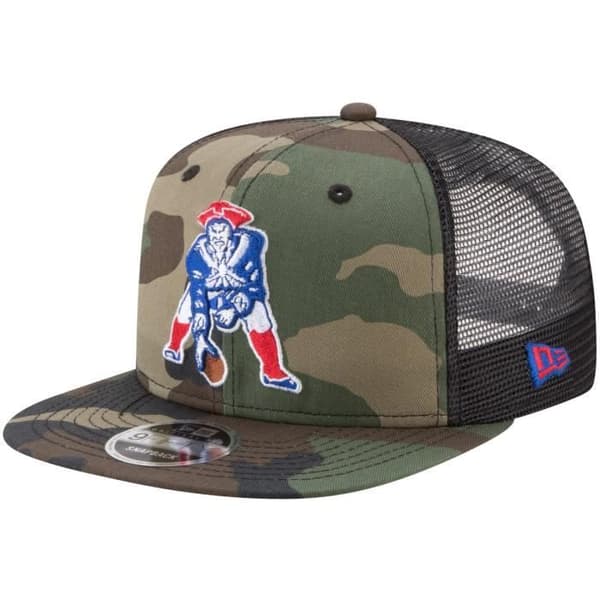 Keps - New England Patriots - 9FIFTY - Camo - En storlek - Trucker Mesh