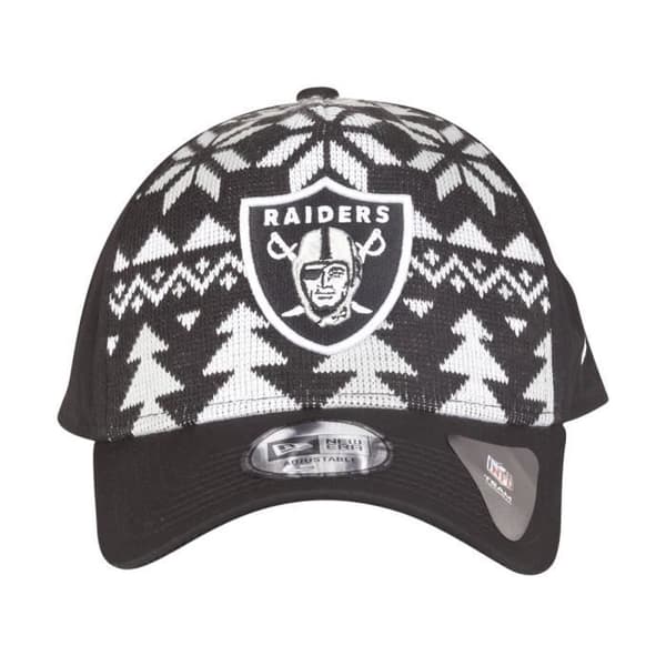 Truckerkeps - New Era - NFL Oakland Raiders - Julmotiv - Justerbar snapback - 5 paneler