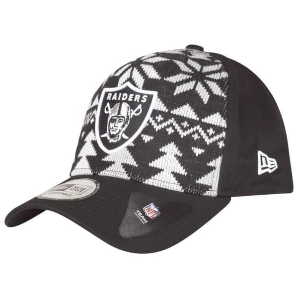 Truckerkeps - New Era - NFL Oakland Raiders - Julmotiv - Justerbar snapback - 5 paneler
