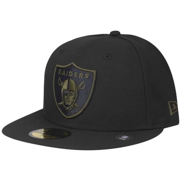Justerbar keps 59FIFTY - New Era - Las Vegas Raiders - Svart camo - 100% Polyester - Sportkläder