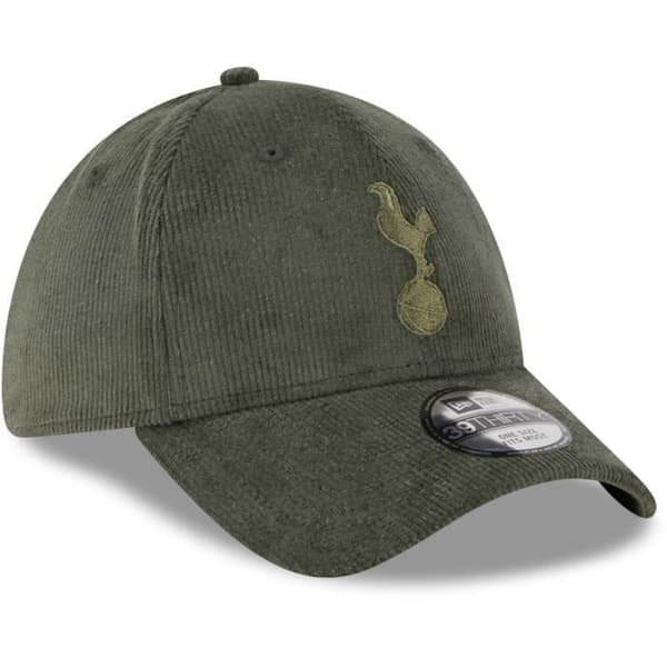 Casquetter - New Era - 39Thirty Stretch - CORDE Tottenham Hotspur - Oliv - Herr