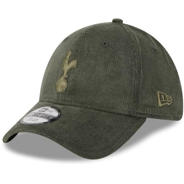 Casquetter - New Era - 39Thirty Stretch - CORDE Tottenham Hotspur - Oliv - Herr