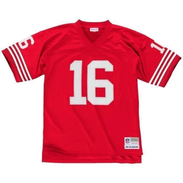 Maillot NFL Legacy - San Francisco 49ers 1990 Joe Montana - Röd - Herr - Mitchell &amp; Ness - Sportkläder