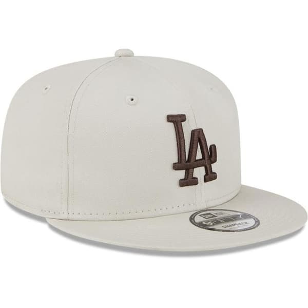 Snapback keps - New Era - 9Fifty - Los Angeles Dodgers - Grå - 100% bomull - En storlek