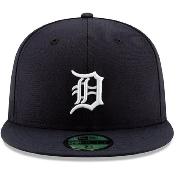 New Era Detroit Tigers Navy 59Fifty bomullsmössa för vuxna - Sportkläder