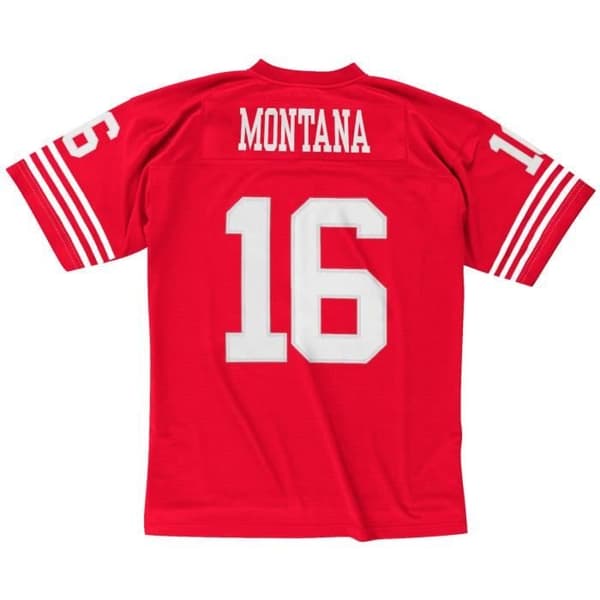 Maillot NFL Legacy - San Francisco 49ers 1990 Joe Montana - Röd - Herr - Mitchell &amp; Ness - Sportkläder