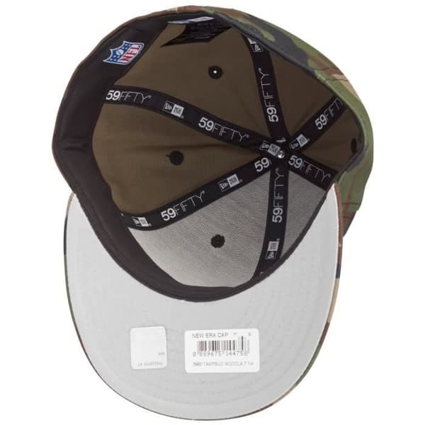 Casquette 59Fifty - New Era - Tampa Bay Buccaneers - Trä camo - 100% bomull - Justerbar