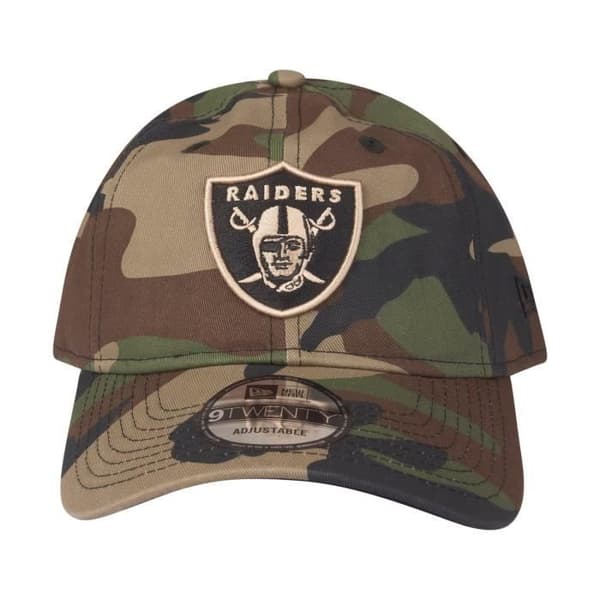 New Era 9Twenty Strapback keps - NFL LAG woodland camo