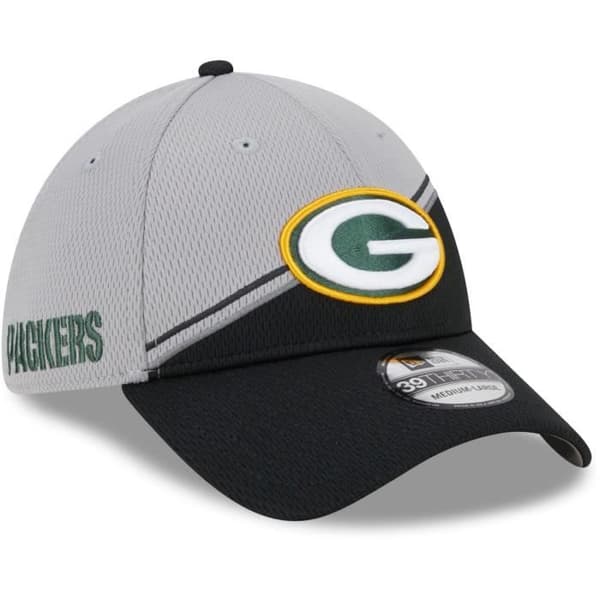 Casquette New Era 39Thirty - SIDELINE 2023 Green Bay Packers - Herr - Grå - Sportkläder