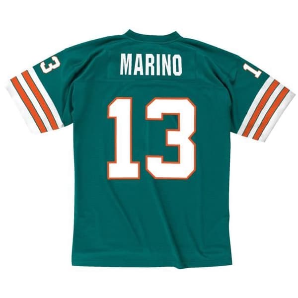 Maillot NFL Legacy - Miami Dolphins 1984 Dan Marino - Man - Mitchell &amp; Ness - Teal - 100 % polyester