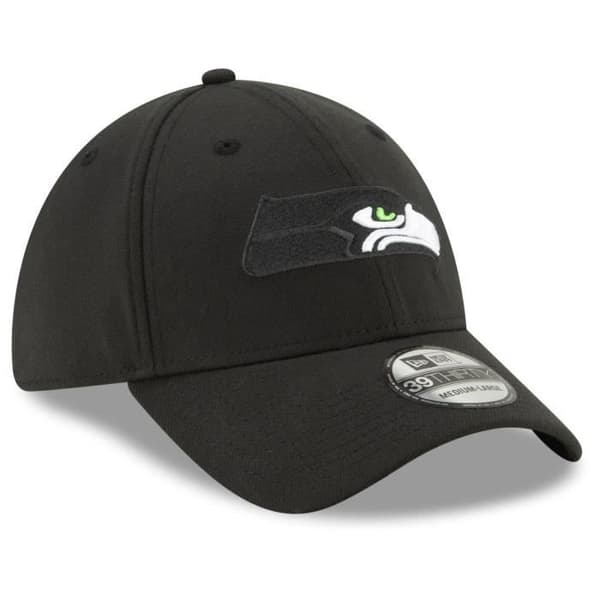 New Era 39Thirty Stretch-Fit NFL-keps - ELEMENTS 2.0 svart
