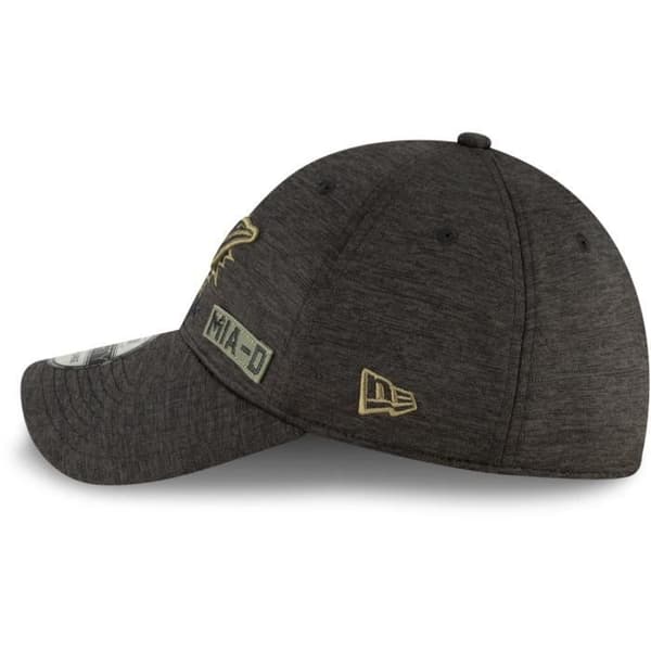 Casquette New Era 39Thirty - Miami Dolphins - Hyllning till tjänsten 2020 - Broderad - Tryckt kamouflage