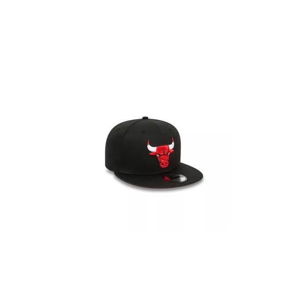 Keps - NEW ERA - 9FIFTY Chicago Bulls - Svart - Platt skärm - Snapback