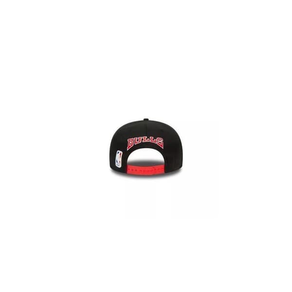 Keps - NEW ERA - 9FIFTY Chicago Bulls - Svart - Platt skärm - Snapback
