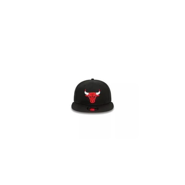 Keps - NEW ERA - 9FIFTY Chicago Bulls - Svart - Platt skärm - Snapback