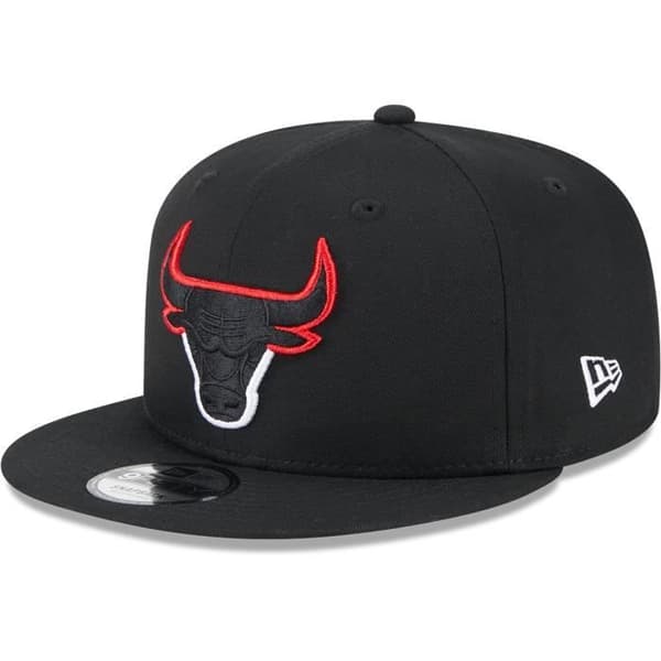 New Era 9Fifty Snapback-keps - Chicago Bulls - Svart - 100% bomull