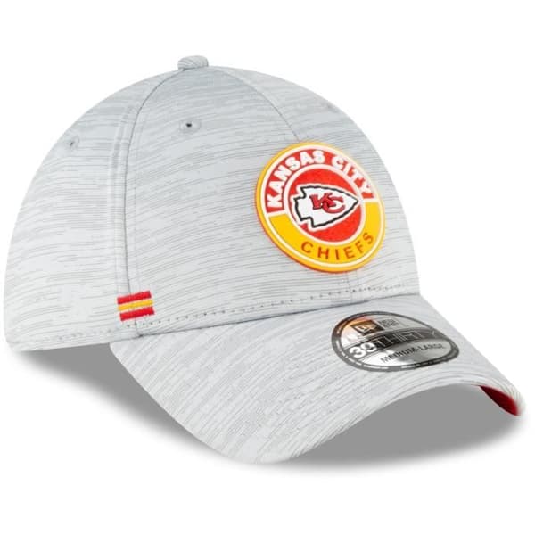 Casque stretch New Era 39Thirty - NFL SIDELINE 2020 - Kansas City Chiefs - Grå