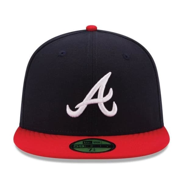New Era 59Fifty keps - Atlanta Braves - Marin - Vit - Herr - Sportkläder