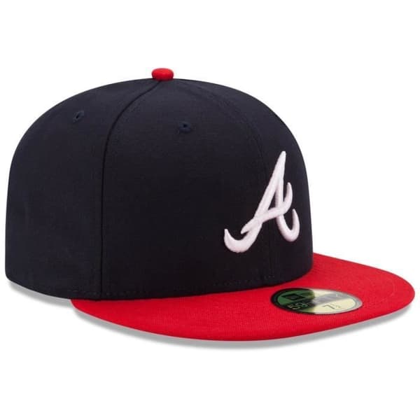New Era 59Fifty keps - Atlanta Braves - Marin - Vit - Herr - Sportkläder