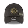 Miniatyrbild 3 av 4: Casquette New Era 39Thirty - NFL Teams Salute to Service 2020 - Pittsburgh Steelers - Vit - Herr - Sportkläder