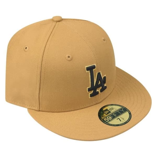 New Era 59Fifty passar cap - Los Angeles Dodgers - Panama Tan - Vit - Herr