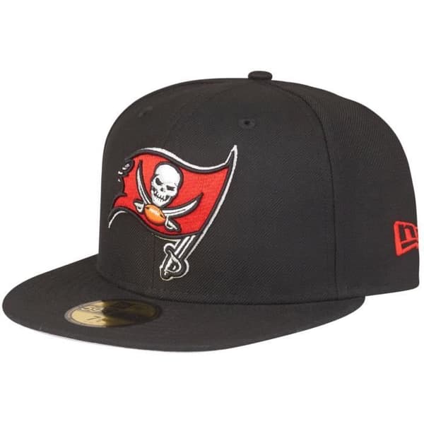 New Era 59Fifty-keps - NFL Tampa Bay Buccaneers - Svart - Herr - 100% ull