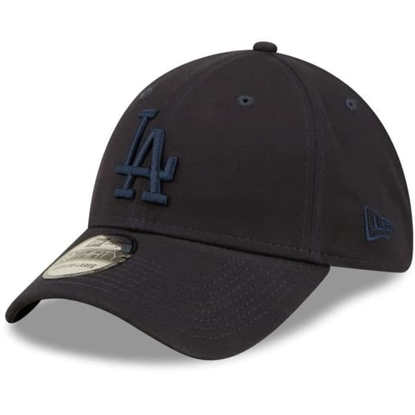 Casque New Era 39Thirty Stretch - Los Angeles Dodgers - Marin - Vit - Man