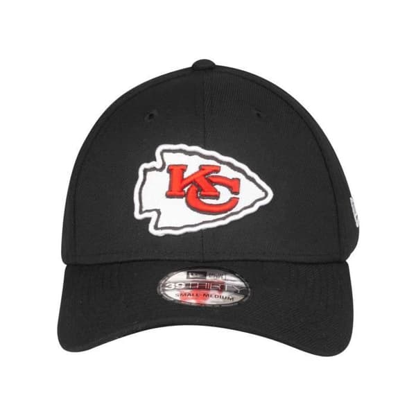 Casquette New Era 39Thirty Stretch - Kansas City Chiefs svart - Herr - Sportkläder