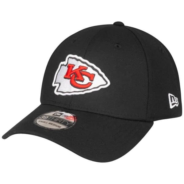 Casquette New Era 39Thirty Stretch - Kansas City Chiefs svart - Herr - Sportkläder