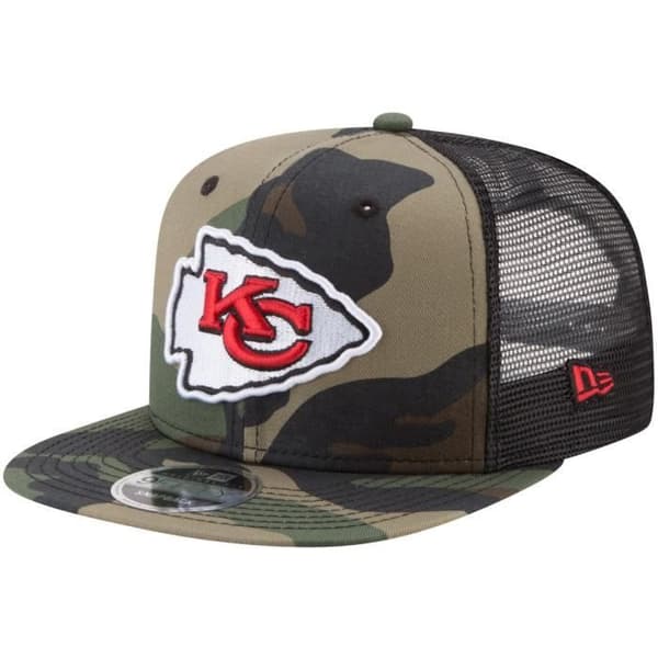 New Era 9Fifty Mesh Snapback Cap Kansas City Chiefs trä