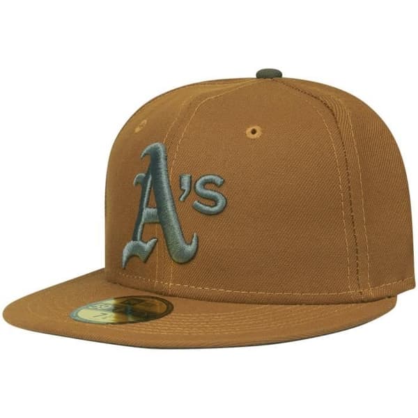 Casque New Era 59Fifty - Oakland Athletics - World Series 1989 - Brun/Vit - Man