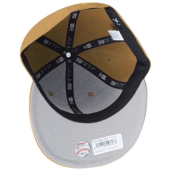New Era 59Fifty justerad keps - Toronto Blue Jays - Panama Tan - Brun - Vit - Herr - Sportkläder