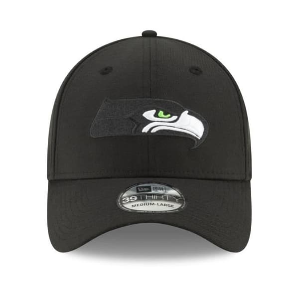 New Era 39Thirty Stretch-Fit NFL-keps - ELEMENTS 2.0 svart