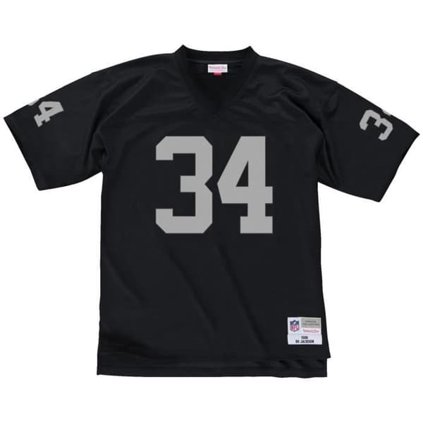 Maillot NFL Legacy - Los Angeles Raiders 1988 Bo Jackson - Svart - Herr - Mitchell &amp; Ness - Sportkläder