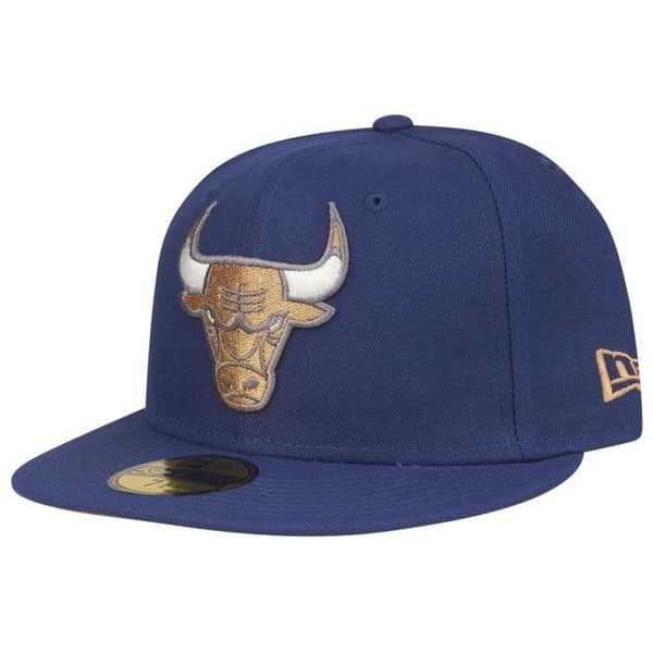 New Era 59Fifty NBA Chicago Bulls keps - Marin/Vit - Herr