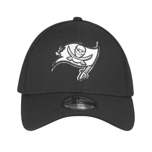 Casque 39THIRTY - New Era - NFL Tampa Bay Buccaneers - Broderad logotyp - Stretch Fit - 95% bomull