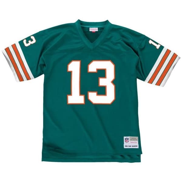 Maillot NFL Legacy - Miami Dolphins 1984 Dan Marino - Man - Mitchell &amp; Ness - Teal - 100 % polyester