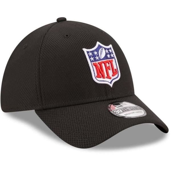 Casquette New Era 39Thirty Diamond Era - NFL SHIELD svart - Herr